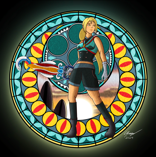 Print: Total Drama x Kingdom Hearts: Bridgette (Station of Awakening)