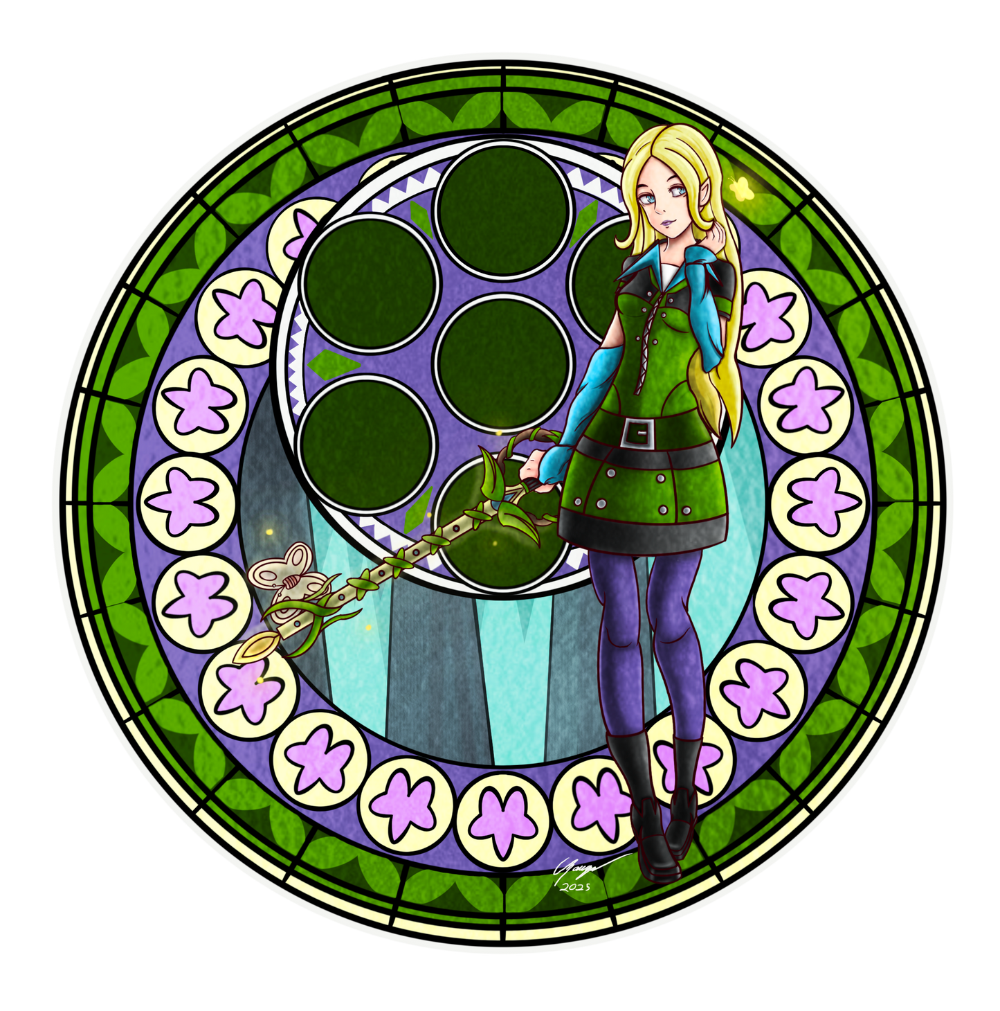 Sticker: Total Drama x Kingdom Hearts: Dawn (Station of Awakening)