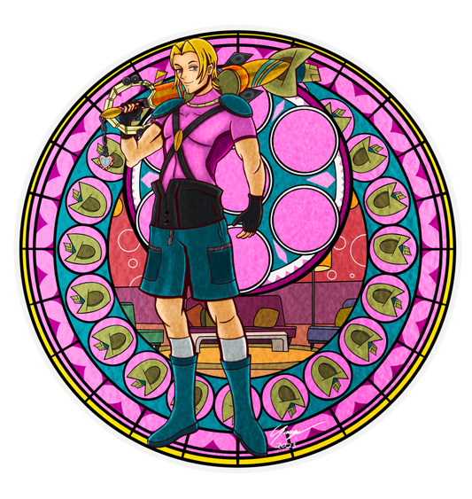 Sticker: Total Drama x Kingdom Hearts: Geoff (Station of Awakening)