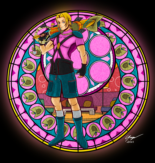 Print: Total Drama x Kingdom Hearts: Geoff (Station of Awakening)