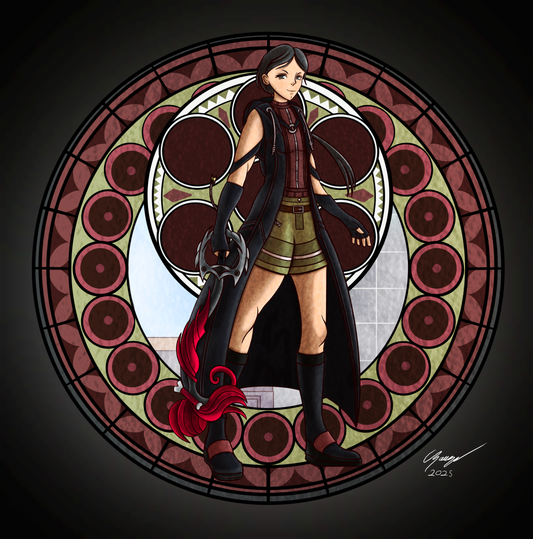 Print: Total Drama x Kingdom Hearts: Heather (Station of Awakening)