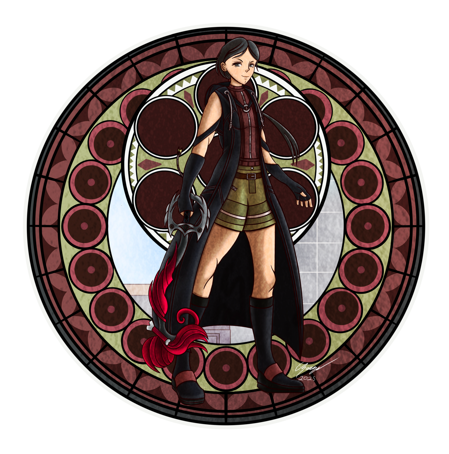 Sticker: TD x KH: Heather (Station of Awakening)