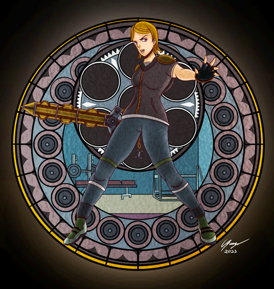 Print: Total Drama x Kingdom Hearts: Jo (Station of Awakening)