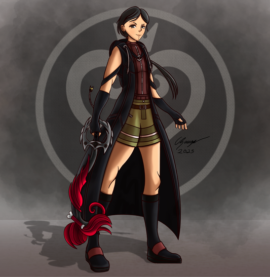 Print: Total Drama x Kingdom Hearts: Heather (Full Artwork)