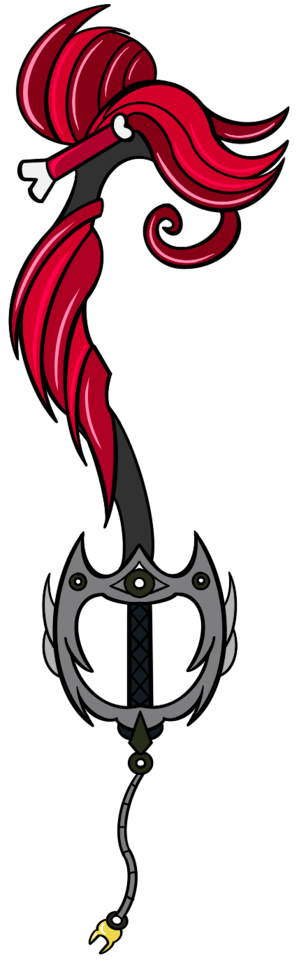 Keychain: Total Drama x Kingdom Hearts: Heather (Queen Diva)