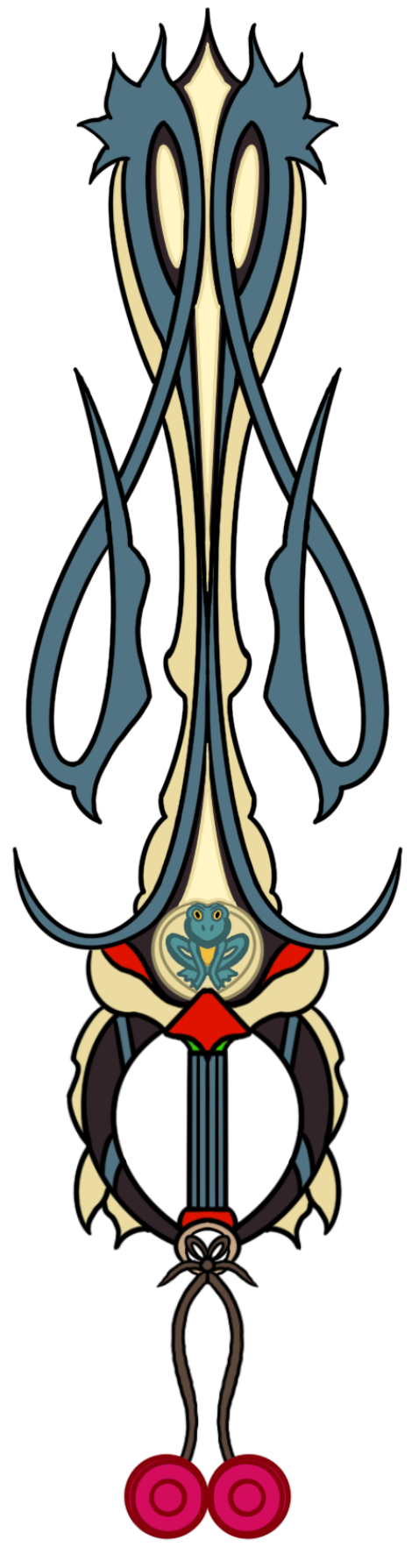 Keychain: Total Drama x Kingdom Hearts: Leshawna (Sister's Force)