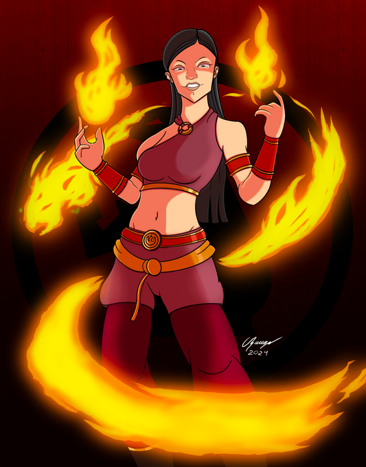 Print: Total Drama x Avatar: Heather (Part of Vol. 1)