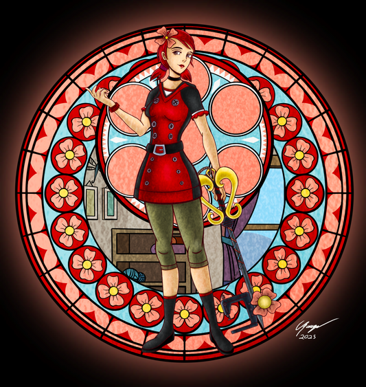 Print: Total Drama x Kingdom Hearts: Zoey (Station of Awakening)