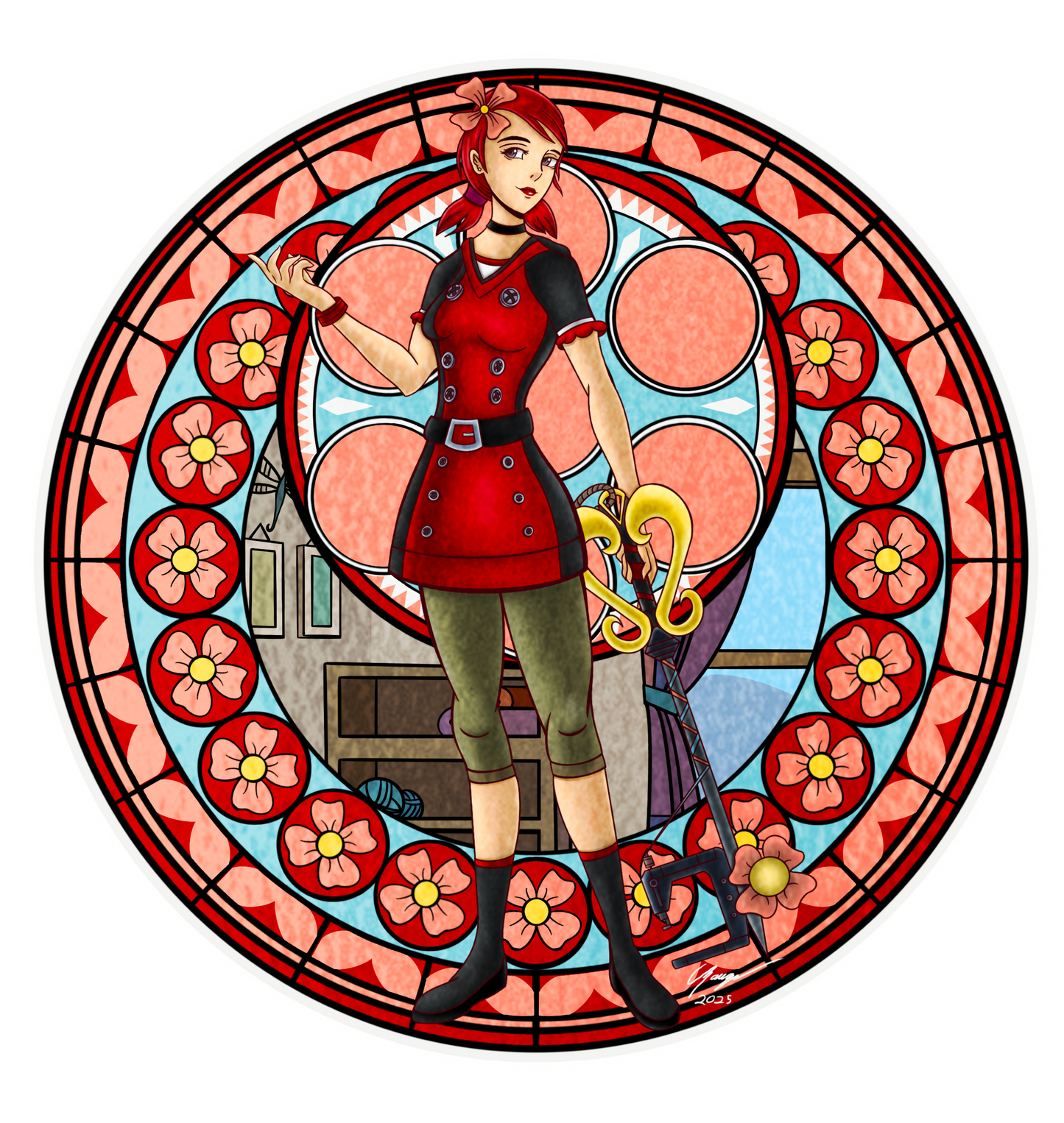 Sticker: Total Drama x Kingdom Hearts: Zoey (Station of Awakening)
